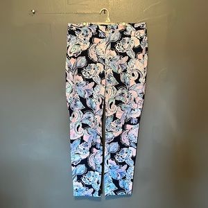 Lilly Pulitzer navy and pink design size 12 nwot